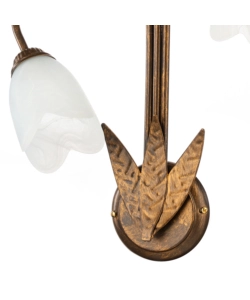 APPLIQUE 3 LUCI ONLI "SONIA" BRONZO E14